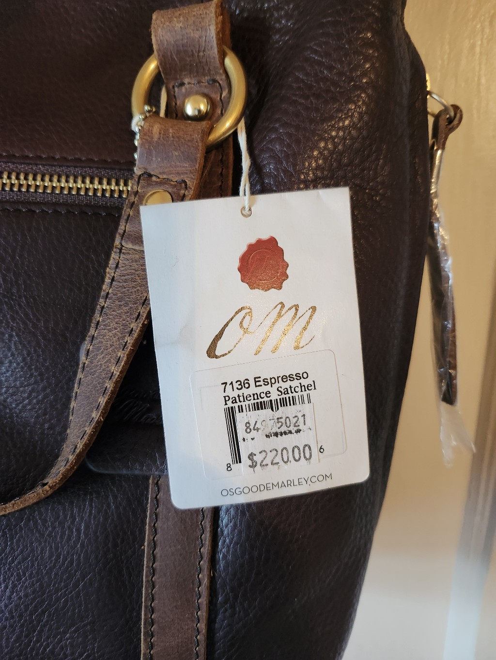Women's Osgood Marley Brown Leather Hobo Bag — image 4 of 7